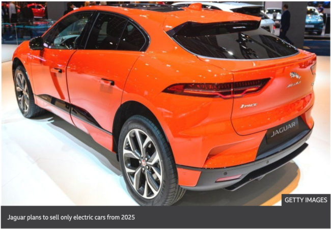 BBC：電動汽車占領(lǐng)市場，比人們想象的要來的更快