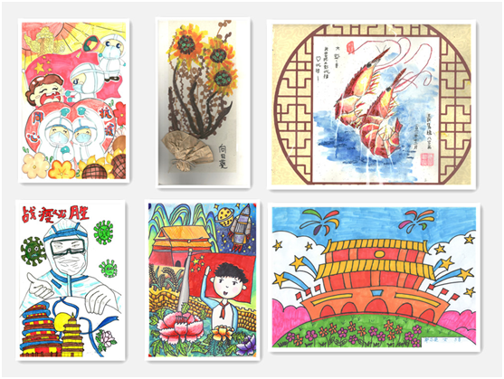 公司開(kāi)展“喜迎黨的二十大  用童心書繪未來(lái)”  職工子女書畫、手工作品征集評(píng)比活動(dòng)