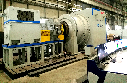 風(fēng)電主軸軸系軸承試驗(yàn)臺架